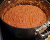 A picture of step 4 of Elk Bolognese Sauce.