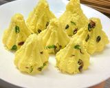 A picture of step 4 of Ras Malai Modak.