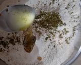 A picture of step 1 of Quinoa flour paratha.