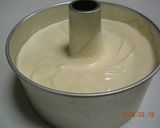 A picture of step 11 of Basic Milk Chiffon Cake.