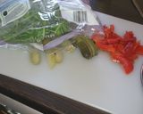 A picture of step 2 of Steak ciabatta.