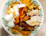Foto langkah ke 6 dari resep Labu Air Kuah Kuning dengan Lontong.