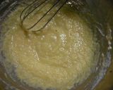 A picture of step 4 of Superb! Non-Oil Okara Pound Cake (Green Tea Flavor).