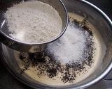 A picture of step 7 of Delicious ! Fragrant Black Tea Roll Cake.