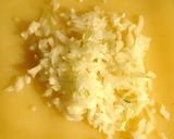 A picture of step 1 of Non-Sticky Natto Fried Rice with Pickled Ume Plums.