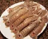 Foto del paso 1 de la receta Galeras a la plancha y limón