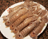 Foto del paso 1 de la receta: Galeras a la plancha y limón