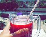 A picture of step 3 of Pomegranate Juice.