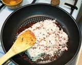 รูปขั้นตอนการทำที่ 3 ของ ข้าวกล้องผัดไข่-ไก่ทอด #ทำขายรวย