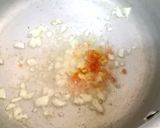 A picture of step 4 of Spicy Mango salsa stuffed Dosa with Mango Sauce.