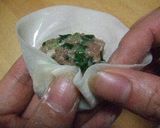 A picture of step 4 of Cute Flower-Shaped Chinese Chive Dumplings.