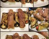 A picture of step 5 of AMIEs Rolled Beef with Eggplant Involtini.