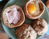 Tojásos-sajtos zsemle sütőben recept fázis 4 fotója