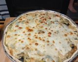 Foto del paso 4 de la receta: Tarta de zapallitos y pollo