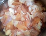 A picture of step 1 of Pepper chicken.