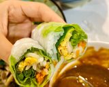 Hình bước làm 4 của món 🌱 Gỏi cuốn chay