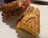 Foto del paso 4 de la receta: Entre-pa Solomillo de Porc Formatge Gouda semi amb guacamole y tomatiga