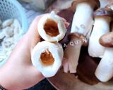 Hình bước làm 1 của món Nấm Đùi Gà Nhồi Chay