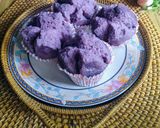 Foto langkah ke 14 dari resep Bolu Kukus Ubi Ungu.