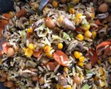 Foto del paso 4 de la receta Arroz salvaje con verduras