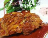A picture of step 9 of Chicken Steak.