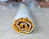 عکس مرحله 7 از دستور حلوا رولتی با نان میکادو