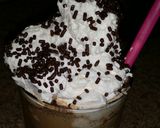 A picture of step 2 of Mocha - Java Milkshake.