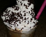 A picture of step 2 of Mocha - Java Milkshake.