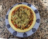 Foto del paso 5 de la receta Pizza de verduras y pavo