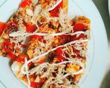 Hình bước làm 3 của món Bánh mì nướng muối ớt