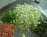 A picture of step 1 of Multi purpose chicken cheese potato filling.