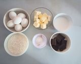 Foto del paso 1 de la receta: Dulce pastel de chocolate🍫