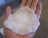 A picture of step 9 of Microwaved Strawberry Daifuku (with Joshinko).