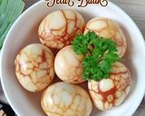 Foto langkah ke 7 dari resep 737. Telur Batik aka Telur Pindang.