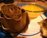 A picture of step 6 of Steamed artichokes.
