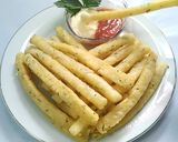 Foto langkah ke 6 dari resep Stik Kentang Keju | Potato Cheese Stick |Garing Keju Banget.