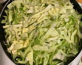 A picture of step 3 of Fried Cabbage & Bacon.