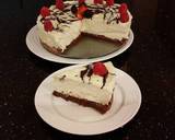 White Chocolate Mousse Cheesecake with a Fudge Brownie Crust recipe step 21 photo