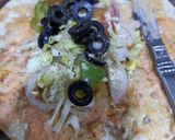 A picture of step 5 of Mix Vegetable Frankie.