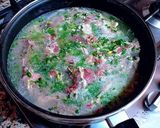 Foto del paso 5 de la receta: Cazuela de chuletas de cordero con patatas en salsa escabechada