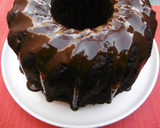 A picture of step 8 of Scrumptious Walnut – Chocolate Bundt Cake.