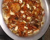 A picture of step 9 of Afghani pulao.