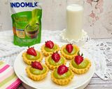 Foto langkah ke 7 dari resep Pie buah dengan vla Matcha.