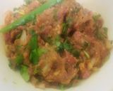 A picture of step 1 of Mutabbaqa (not crunchy version).