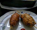 A picture of step 6 of Gola kabab.