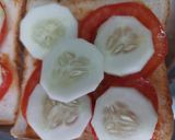 चीज़ वेजिटेबल सैन्डविच (cheese vegetable sandwich reicpe in Hindi) रेसिपी चरण 2 फोटो