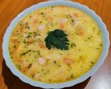 Фото кроку 6 до Сирний суп з копченою курячою грудкою.