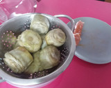 Foto del paso 2 de la receta: Alcachofas rellenas con chorizo desgrasado