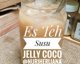 Foto langkah ke 5 dari resep Teh Susu Jelly Coco/Es Teh Susu Jelly Coco.