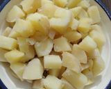 A picture of step 2 of Chana Chaat.